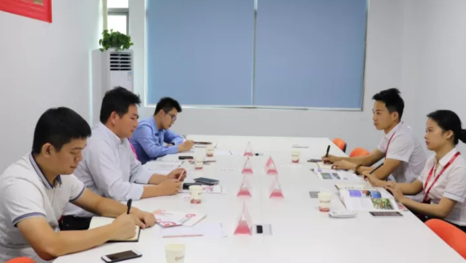 廣東珠海市商務局來訪東方龍商務深圳分公司，洽談委托招商引資合作