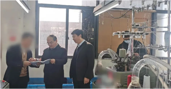 品控嚴(yán)格，訂單攀升！河北某地方政府赴高端紡織制造擴(kuò)建投資選址項(xiàng)目方實(shí)地走訪調(diào)研